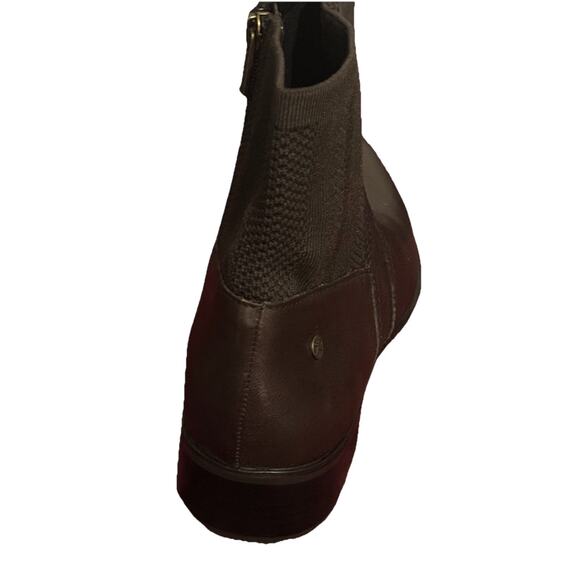 Aetrex Boot Womens EU 42 US 10.5 Brown Leather Zip Kaitlyn Comfort - Picture 4 of 16